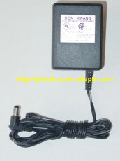 New Hon-Kwang D9500 AC Adapter 9V 500mA 0.5A