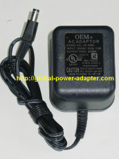 New AD-0980 AC Adapter 9V 800mA 0.8A AD0980