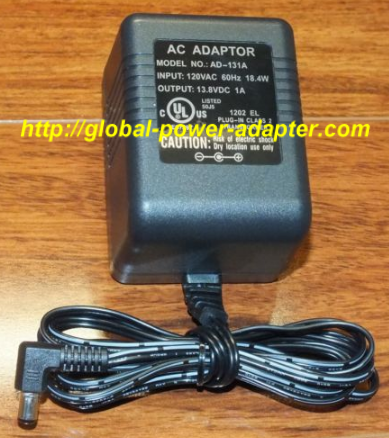 NEW Unbranded Generic AD-131A AC Adaptor Class 2 Power Unit Supply 120 Volts!