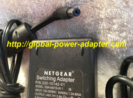 NEW Genuine Netgear DSA-0421S-50 1 330-10142-01 PBB29 Power Supply AC Adapter