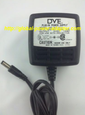 NEW DVE DV-91A AC 9V DC 1000mA 1A Power Supply Adapter Charger