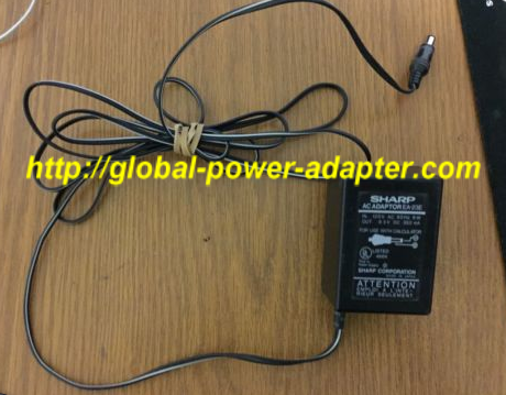 NEW SHARP EA-23E AC Adapter 8.5VDC 350mA - Calculator Power Source Genuine