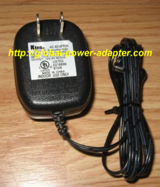 NEW Ktec Adapter Charger 12V / 820mA FOR KA12A120082035U AC Power Supply