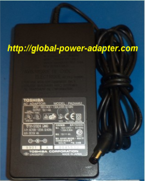 PA2444U AUTHENTIC TOSHIBA For 2515035 4070 AC POWER ADAPTER 100-240V 1.50A-0.85A 50-60HZ 15V-4A