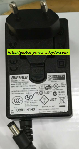 NEW Genuine APD WA-24E12 Asian Power Devices 12V 2A Black AC Adapter Power