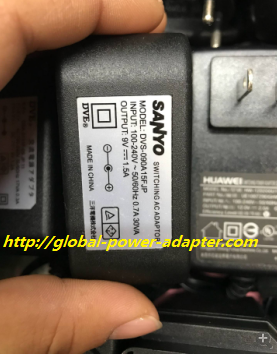 NEW SANYO DVS-090A15FJP SWITCHING POWER AC DC ADAPTER SUPPLY ! - Click Image to Close