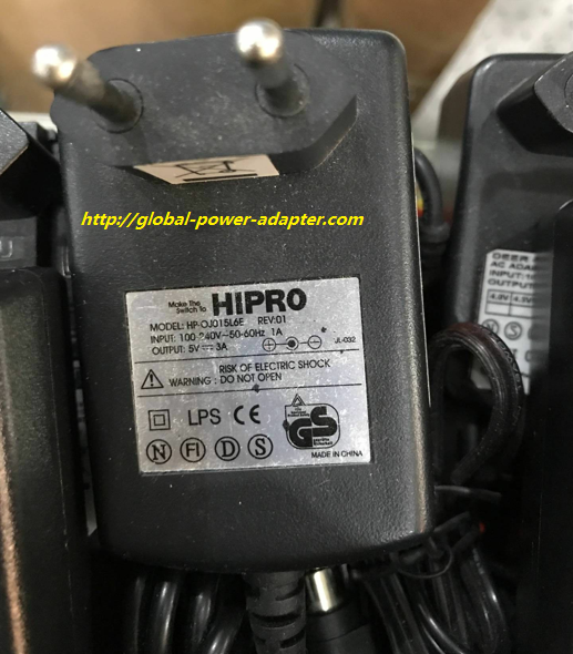 Brand NEW HIPRO HP-OJ015L6E SWITCHING POWERT AC DC ADAPTER SUPPLY! - Click Image to Close