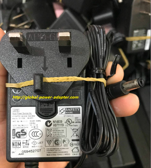 NEW APD WA-24E-12 SWITCHING POWERT AC DC ADAPTER SUPPLY!