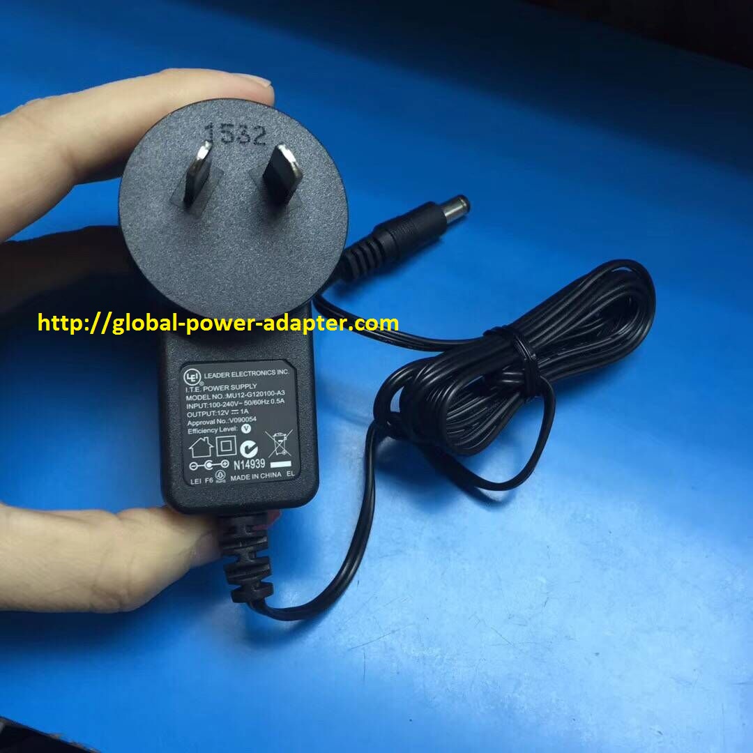 Brand NEW LEI MU12-G120100-A3 AC DC Adapter POWER SUPPLY - Click Image to Close
