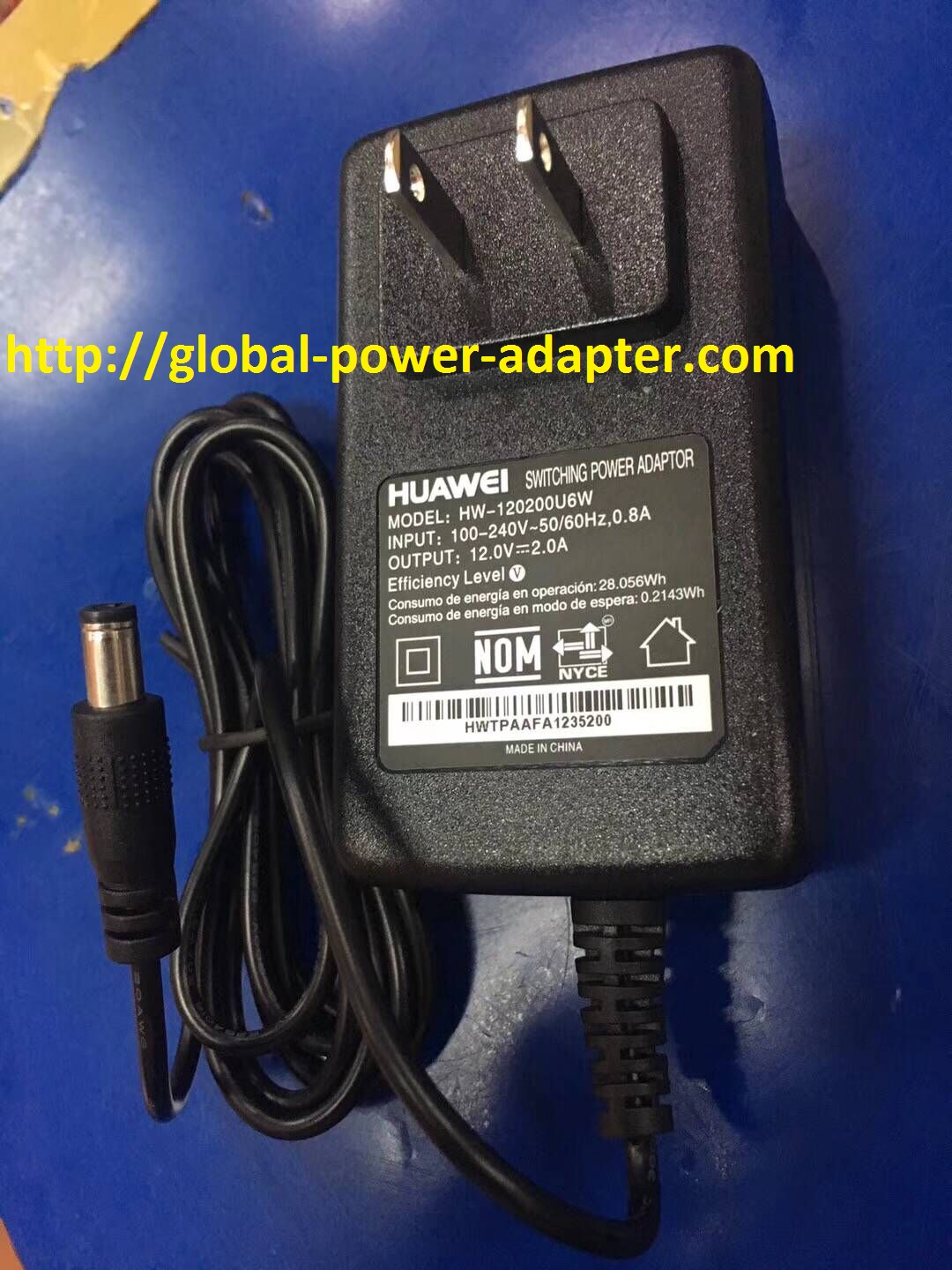 NEW HUAWEL HW-120200U6W AC DC Adapter POWER SUPPLY - Click Image to Close