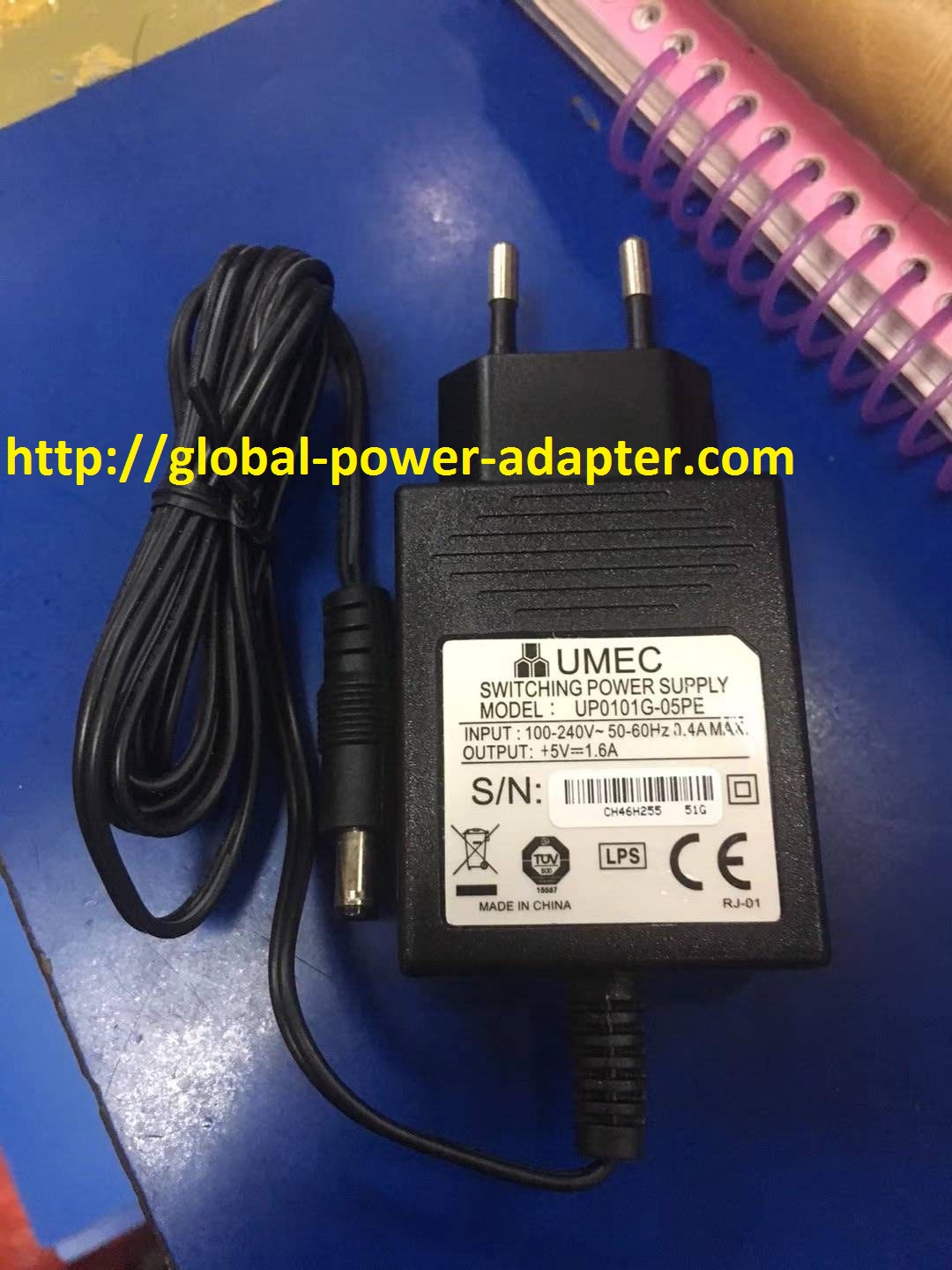 NEW UMEC UP0101G-05PE 5V DC 1.6A AC Adapter POWER SUPPLY - Click Image to Close