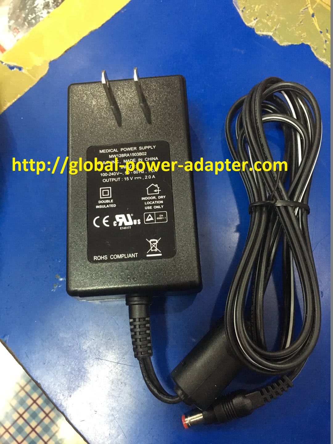 Brand NEW AULT MW128RA1503B02 AC DC Adapter POWER SUPPLY