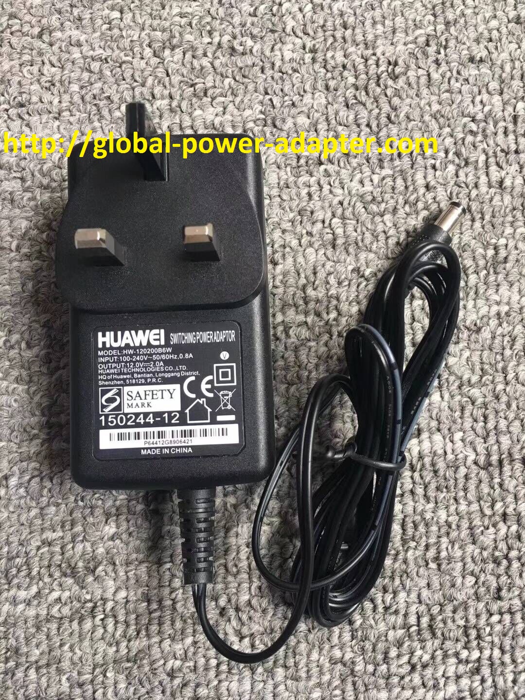 Brand NEW HUAWEI HW-120200B6W AC DC Adapter POWER SUPPLY - Click Image to Close