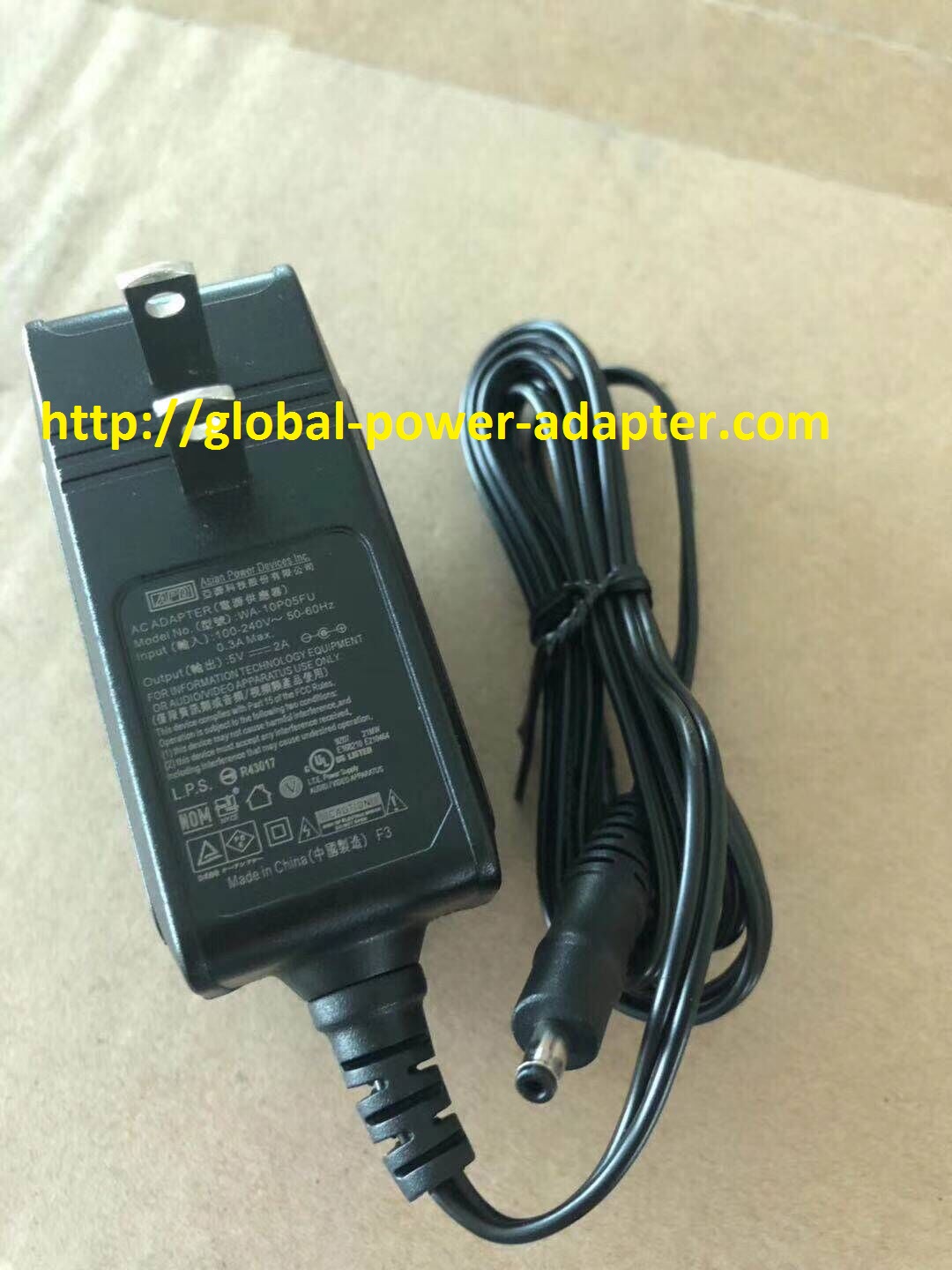 Brand NEW APD WA-10P05FU AC DC Adapter POWER SUPPLY