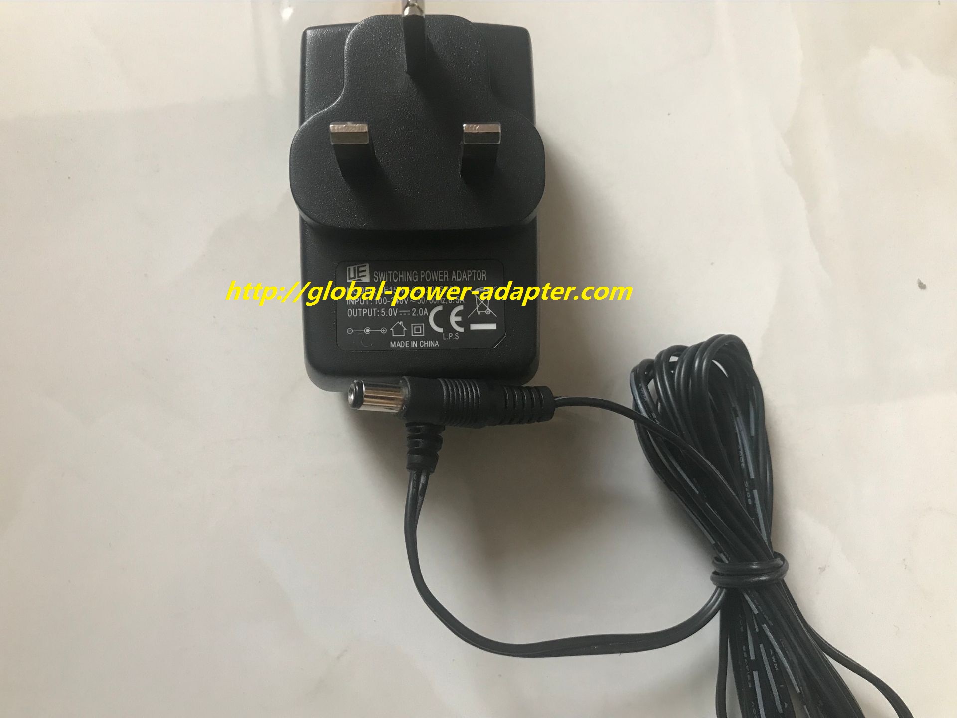 NEW UE 5.0V-2.0A FOR UE15W1-050200SPAB SWITCHING POWERT AC DC ADAPTER SUPPLY!