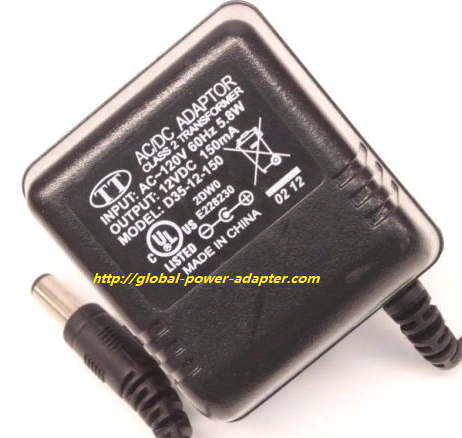 NEW Original 12V 150mA FOR TT AC D35-12-150 AC Power Supply Adapter - Click Image to Close