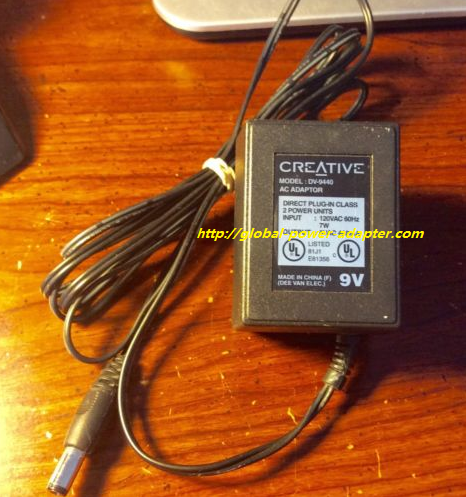 NEW AW4 AL14 CREATIVE DV-9440 AC DC Adapter - Click Image to Close