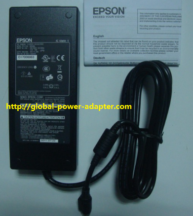 Brand NEW GENUINE EPSON M248A AC DC Adapter POWER SUPPLY - Click Image to Close