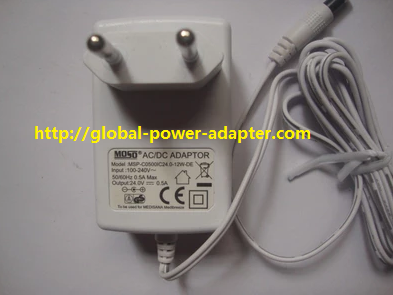 Brand NEW GENUINE MOSO MSP-C0500IC24.0-12W-DE AC DC Adapter POWER SUPPLY - Click Image to Close