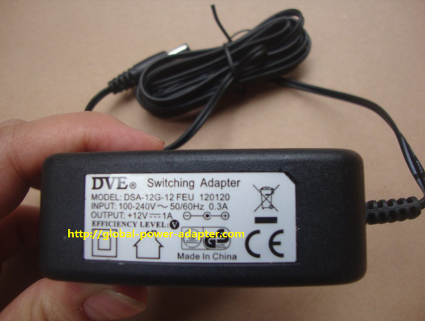 Brand NEW GENUINE DVE DSA-12G-12FEU 120120 AC DC Adapter POWER SUPPLY - Click Image to Close