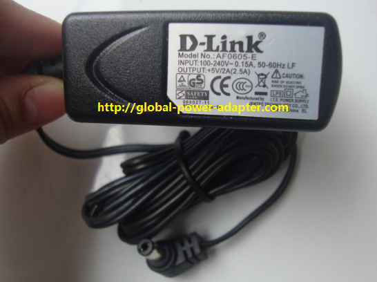 Brand NEW GENUINE D-LINK AF0605-E AC DC Adapter POWER SUPPLY