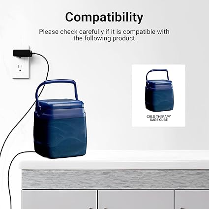 Power Cord Compatible with Breg Polar Care Cube Part 10698-6V Charger Accessories Compatible with Br