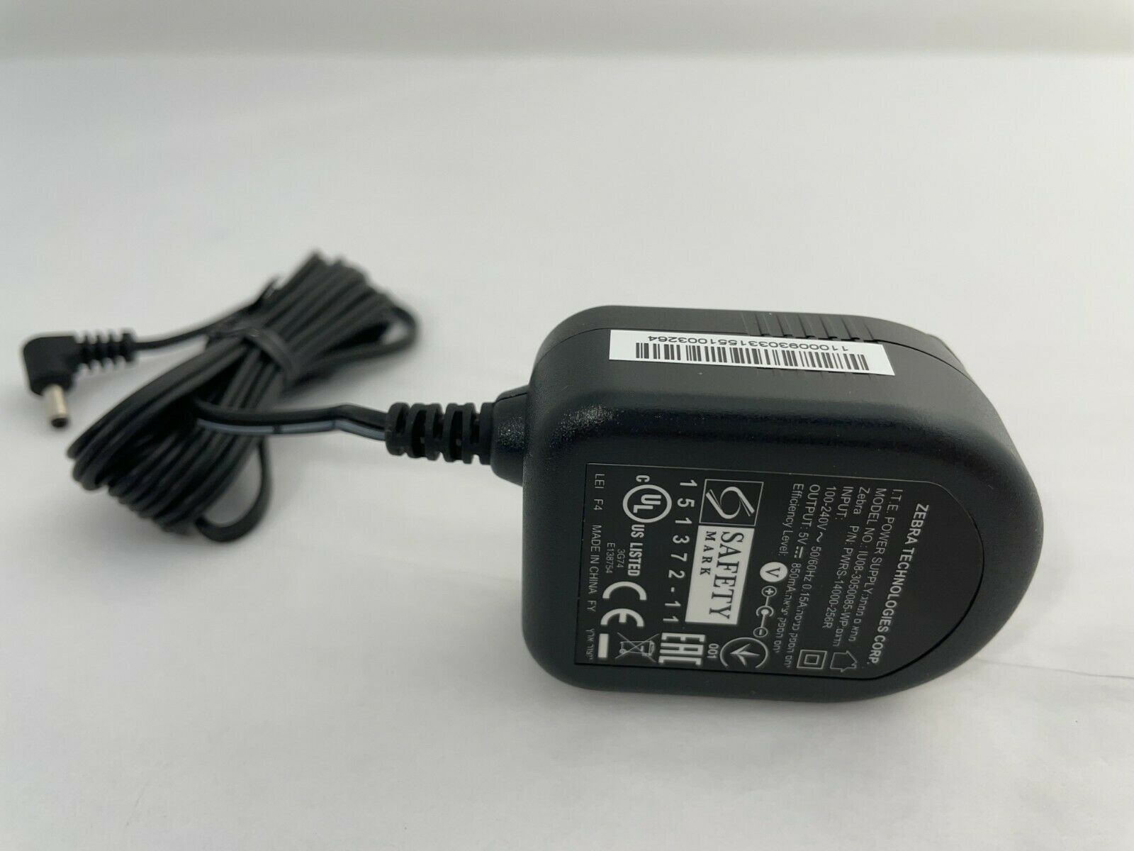 New Zebra Motorola Power Supply PWRS-14000-256R 5V, 850mA, 100-240V, 50-60Hz Country/Region of Manu