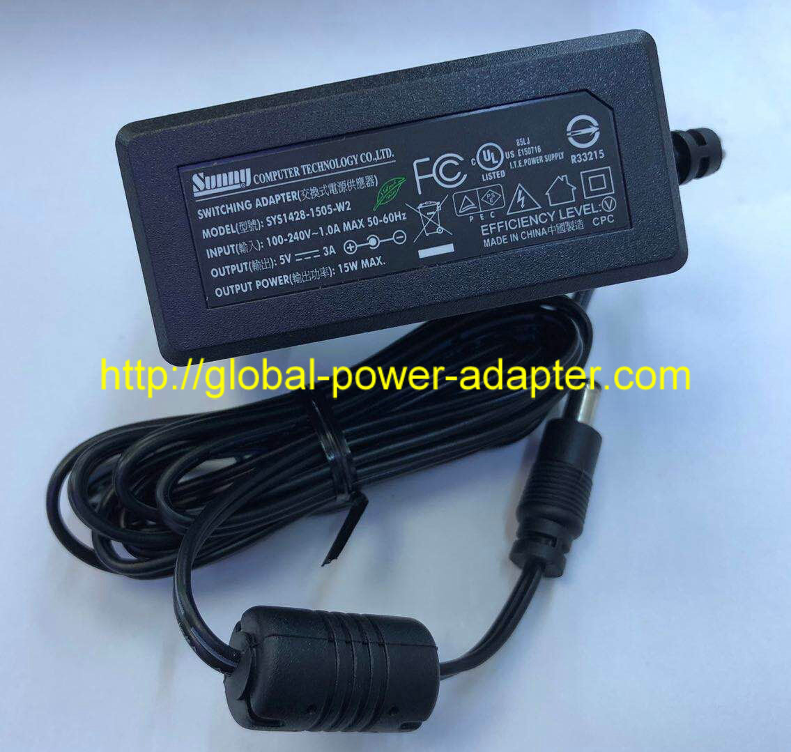 *Brand NEW*5V 3A SUUNY SYS1428-1505-W2 AC DC Adapter POWER SUPPLY