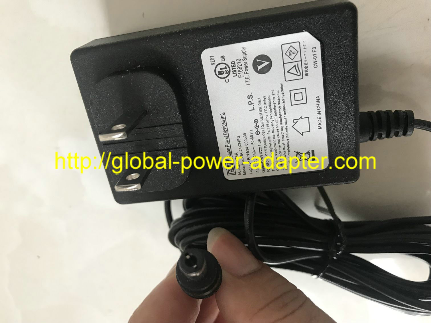 *Brand NEW* 24V 1.0A WA-24K24FG APD 534-000509 AC DC Adapter POWER SUPPLY