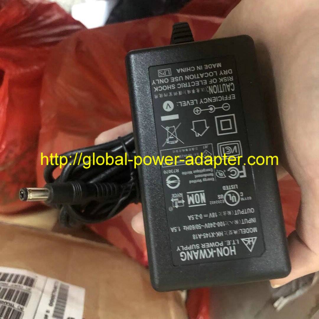 *Brand NEW*HON-KWANG 18V 0-2.5A HK-X145-A18 AC DC Adapter POWER SUPPLY - Click Image to Close