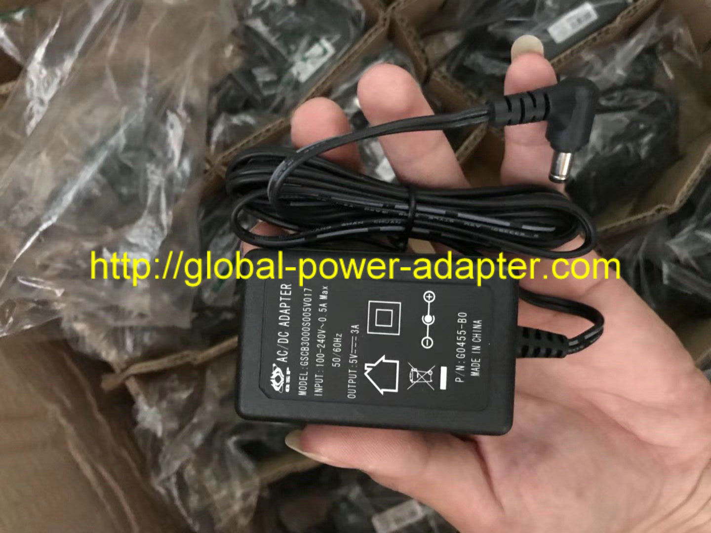 *Brand NEW* POWER SUPPLY 5V 3A GSCB3000S005V017 AC DC Adapter