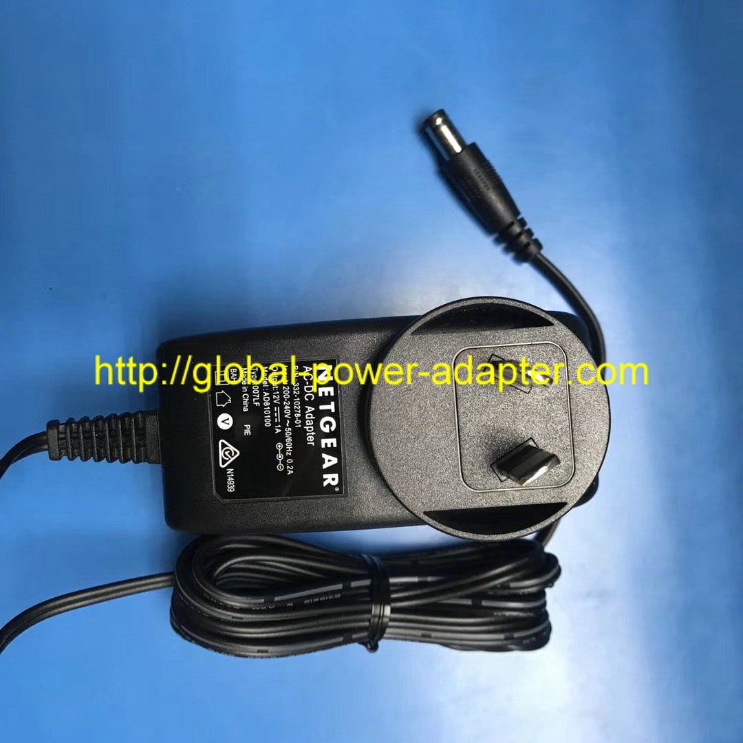 *Brand NEW*NETGEAR 332-10278-01 ADB10100 12V 1A AC DC Adapter POWER SUPPLY - Click Image to Close