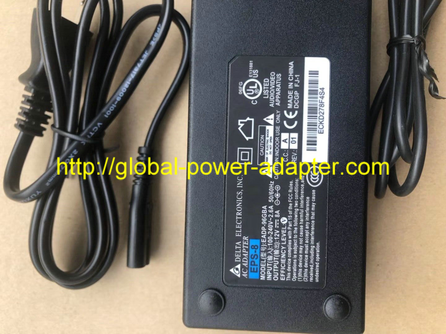 *Brand NEW*DELTA 12V 8A AC DC Adapter EADP-96GBA POWER SUPPLY - Click Image to Close