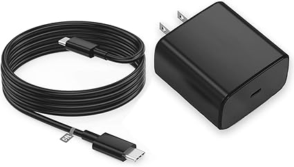 20W Type C Fast Charger for Motorola G Power 2025/2024/2023, G Stylus 5G 2024/2023, G Play 2023/2021