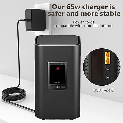 AC Adapter Compatible with T-Mobile 5G Internet Gateway - Arcadyan KVD21 Adapter Power Cord Connect