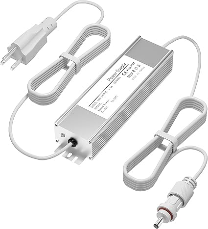 36V 3A Waterproof Power Supply for Govee Permanent Outdoor Lights,Compatible with Govee H706A H706B