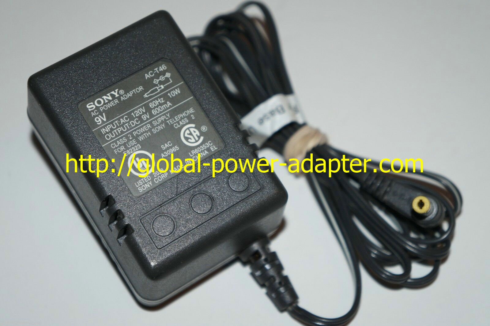 *Brand NEW* Sony C-T46 for use with Sony Telephone Base Unit 9V 600mA AC Adapter Power Supply