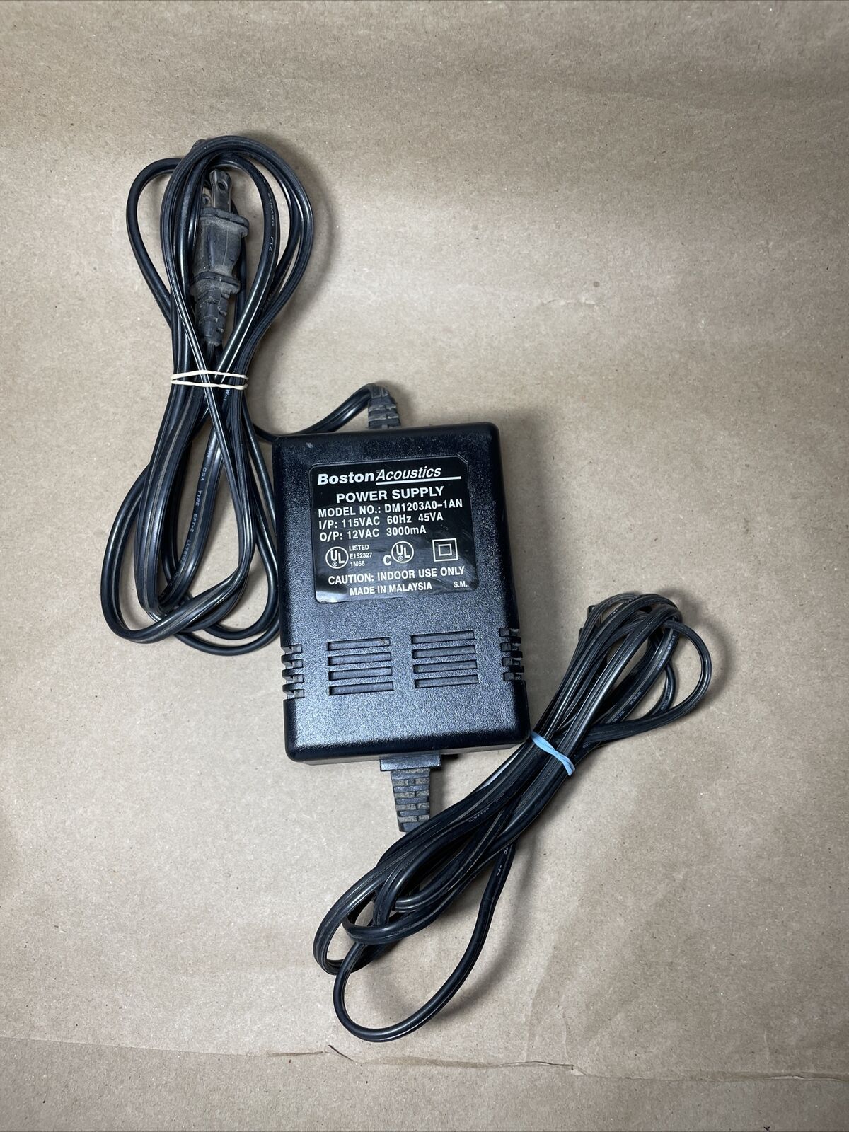 Boston Acoustics Class 2 Power Supply DM1203A0-1AN Brand: Boston Compatible Brand: For Boston Aco - Click Image to Close