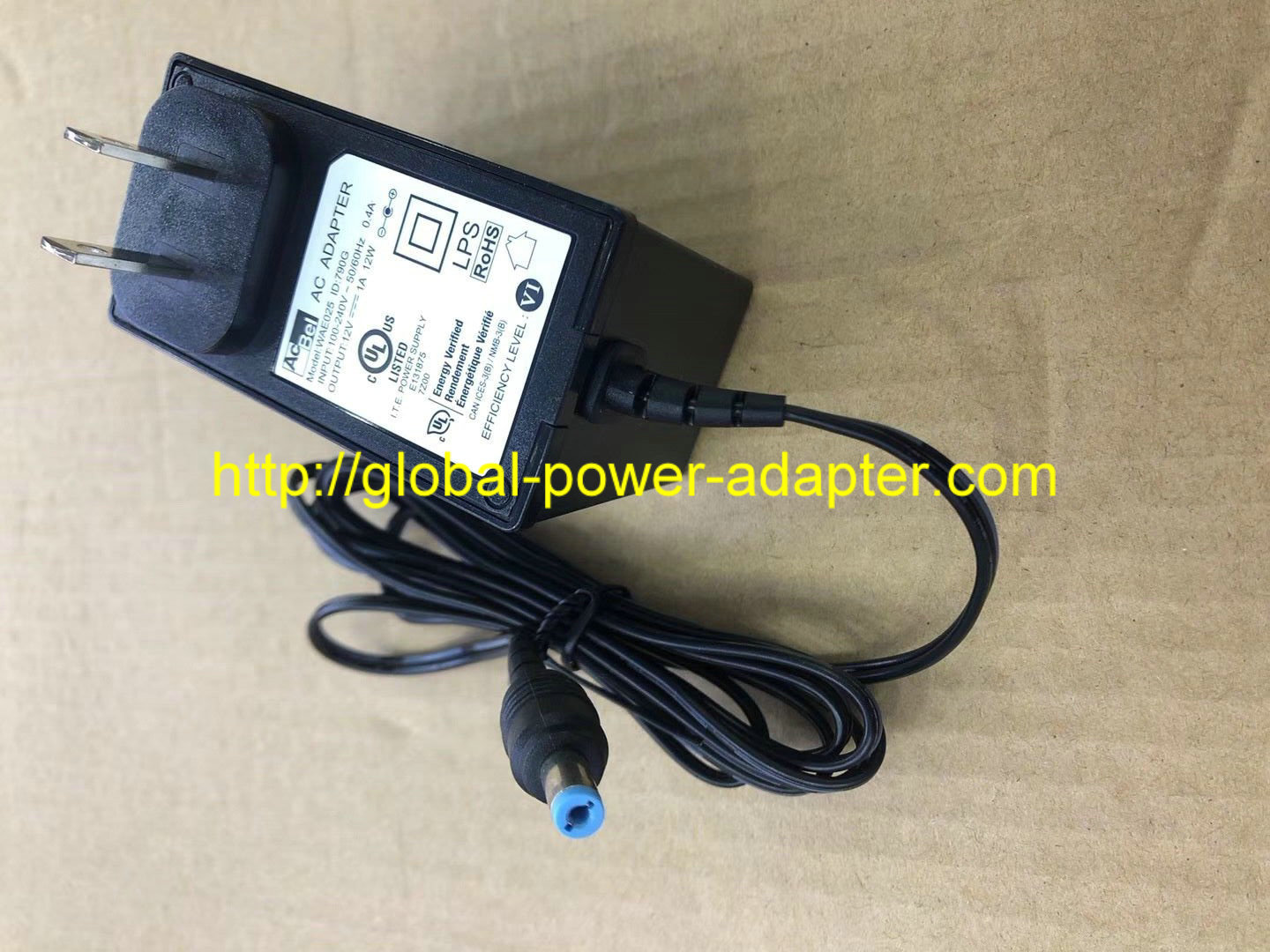 *Brand NEW* AcBel WAE025 ID:790G POWER SUPPLY 12V 1A 12W AC DC Adapter