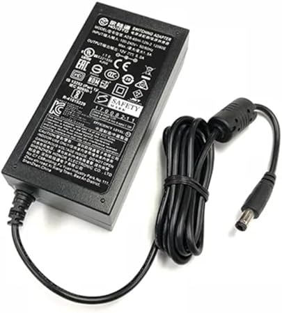 Genuine HOIOTO ADS-65HI-12N-1 12048E 12V 4A 48W 5.5x2.1mm AC Switching Adapter Compatible with Hikvi