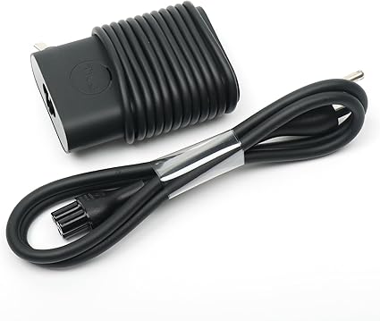 Dell Laptop Charger 45W USB Type C USB C AC Adapter,XPS 13 9300 9310 2 in 1 9315 2 in 1 AC Charger,
