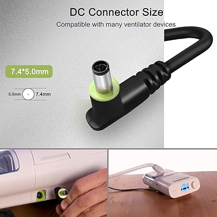 12V 6.67A AC Adapter 80W Compatible with DreamStation 2 Auto CPAP Advanced Ref 1144267 Compatible wi