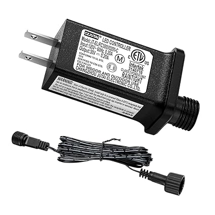 30V 0.2A LED Controller with Extension Cord, Replacement Model JT-EL/FC300V0200-C Class 2 Power Supp