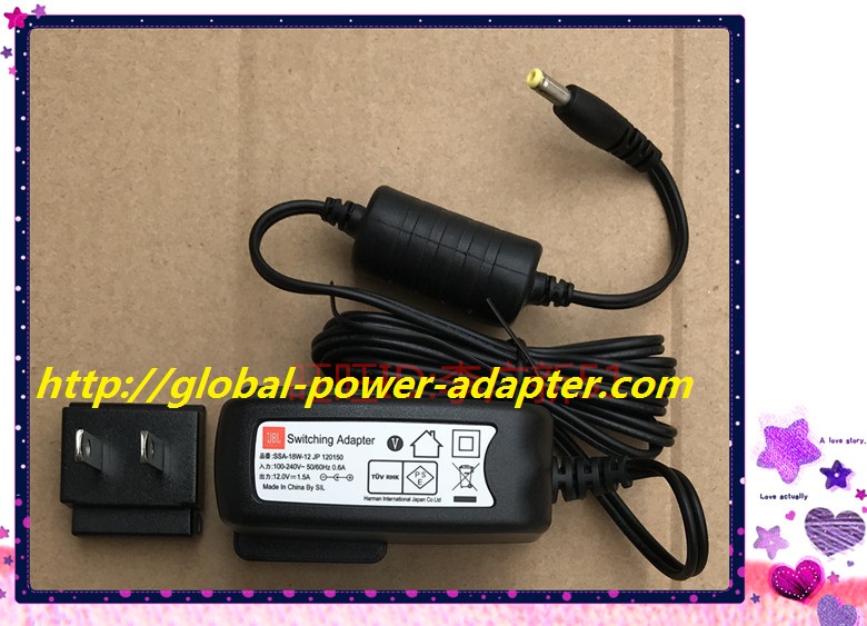 *Brand NEW* GENUINE Original JBL SSA-18W-12 JP 120150 12V 1.5A AC DC Adapter POWER SUPPLY