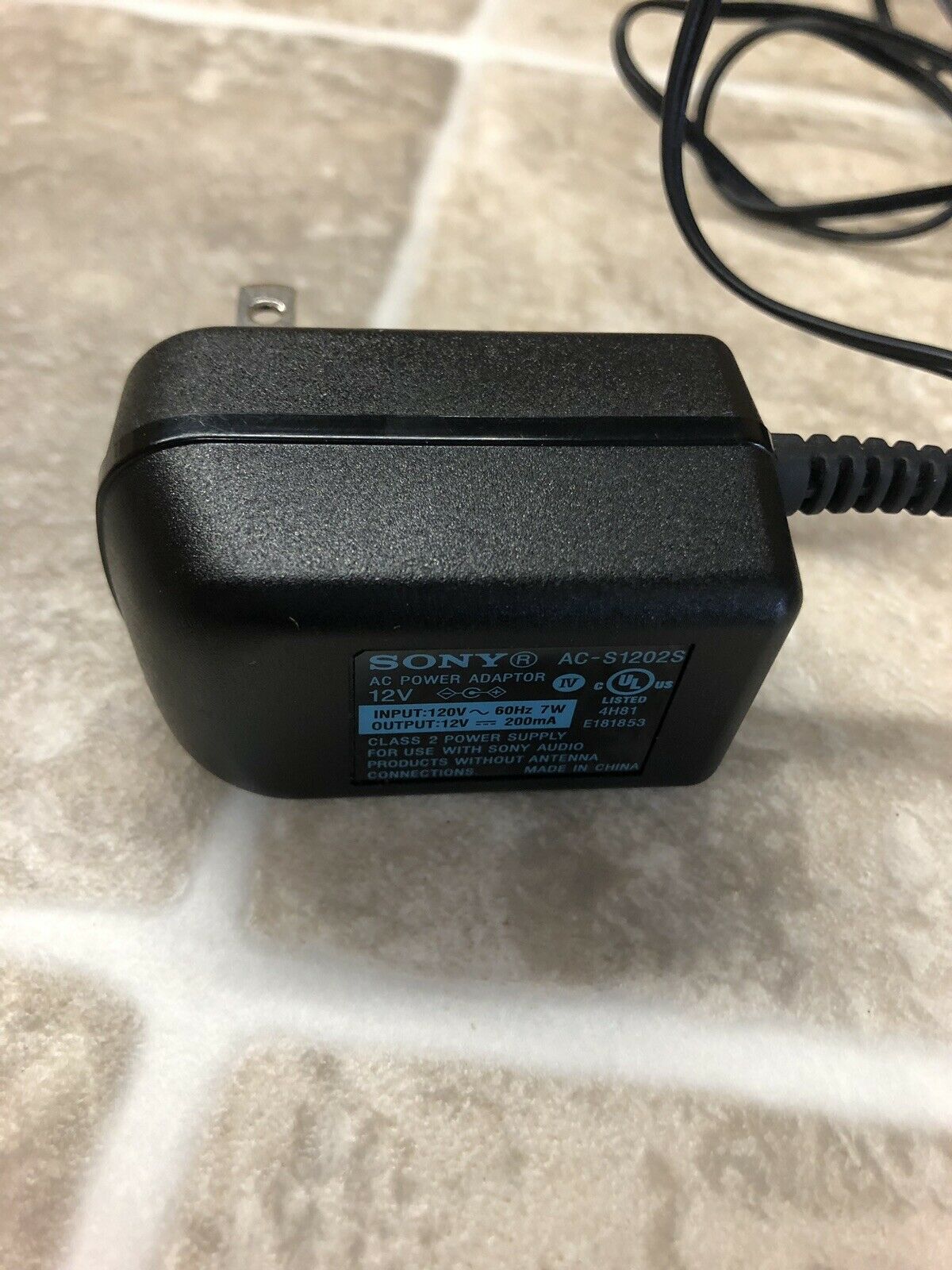 *Brand NEW*Sony 12V 200mA AC DC Adapter AC-S1202S POWER SUPPLY