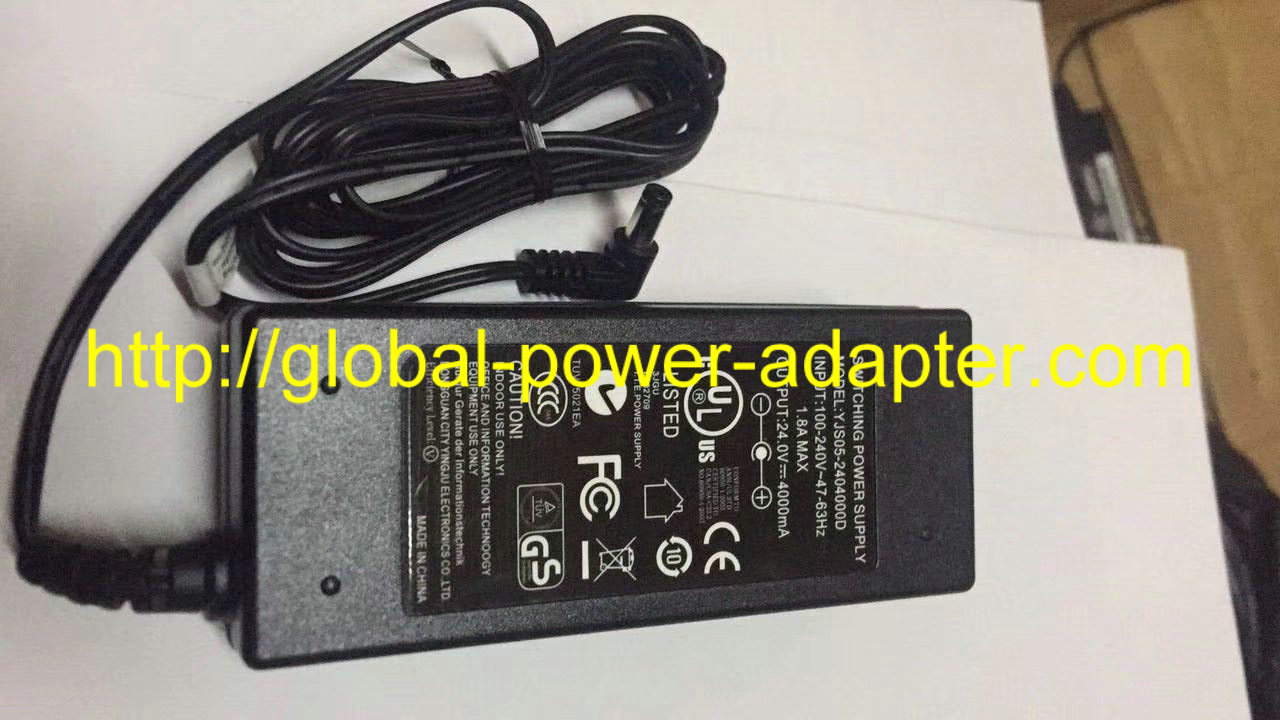 *Brand NEW* YJS05-2404000D AC DC Adapter 24.0V 4000mA POWER SUPPLY